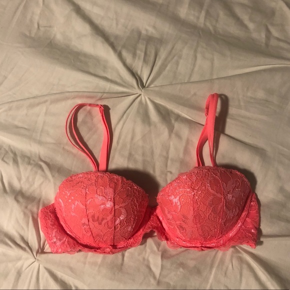 Hot pink Victoria’s Secret (Pink) push up bra, 32A - Picture 4 of 5